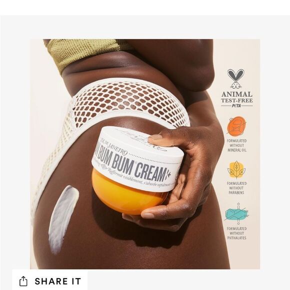 Sol de Janeiro Brazilian Bum Bum Cream Body 1.7 fl oz / 50 mL NEW - Picture 4 of 6